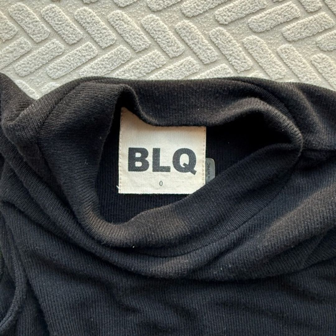 BLQ Shoulder Cutout Mini Dress