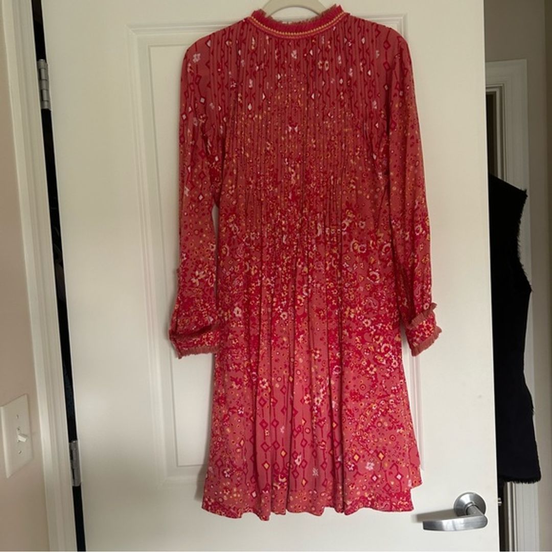 Poupette St Barth Ola Long Sleeve Mini Dress