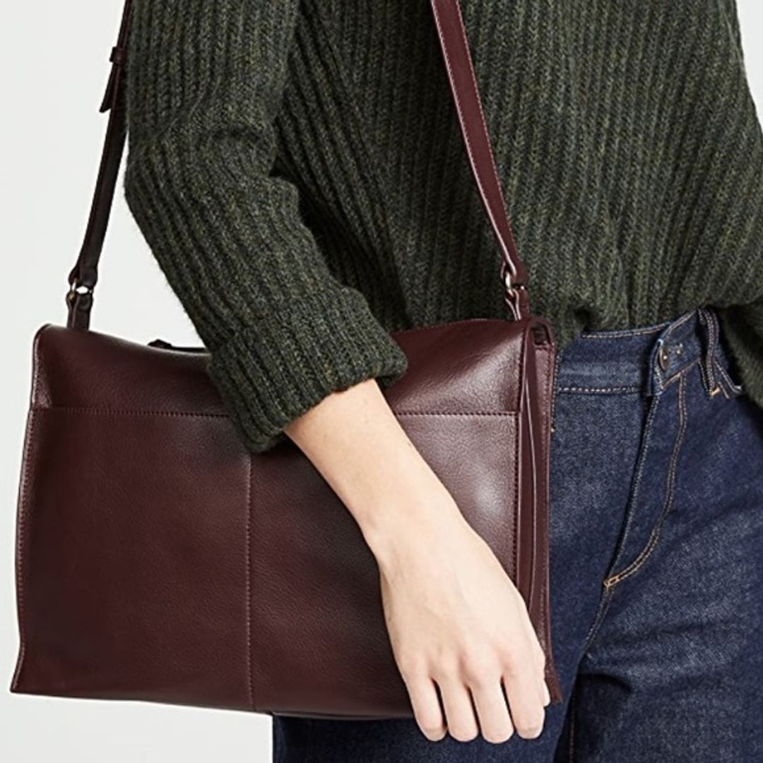 A.P.C. Sac Suzanne Leather Shoulder Bag