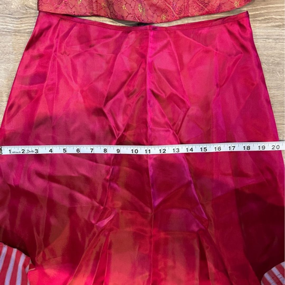 Vintage Corset Top 2-Piece Dress