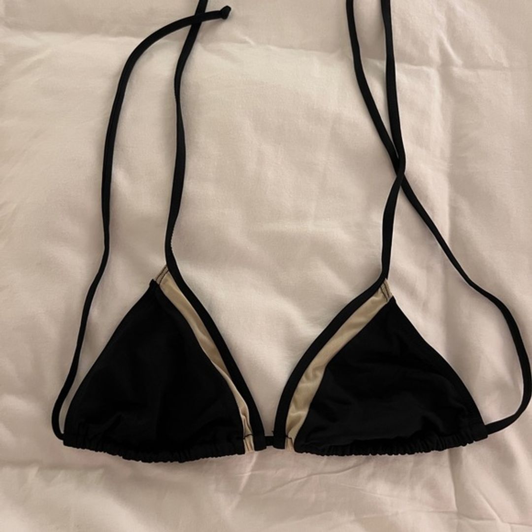 Lspace Magic Sophie Mesh Triangle Halter Bikini Top