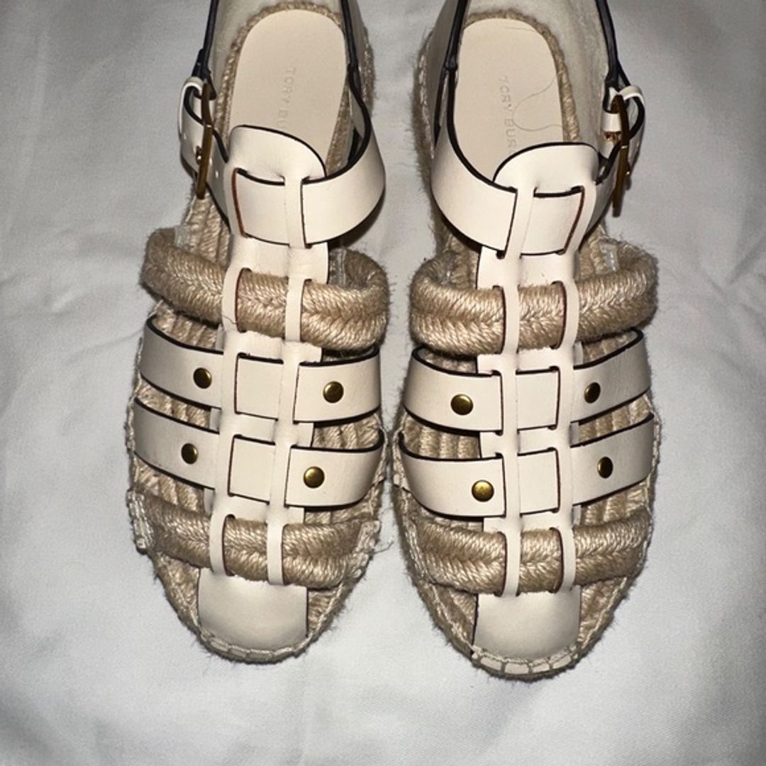 Tory Burch Fisherman Platform Espadrilles