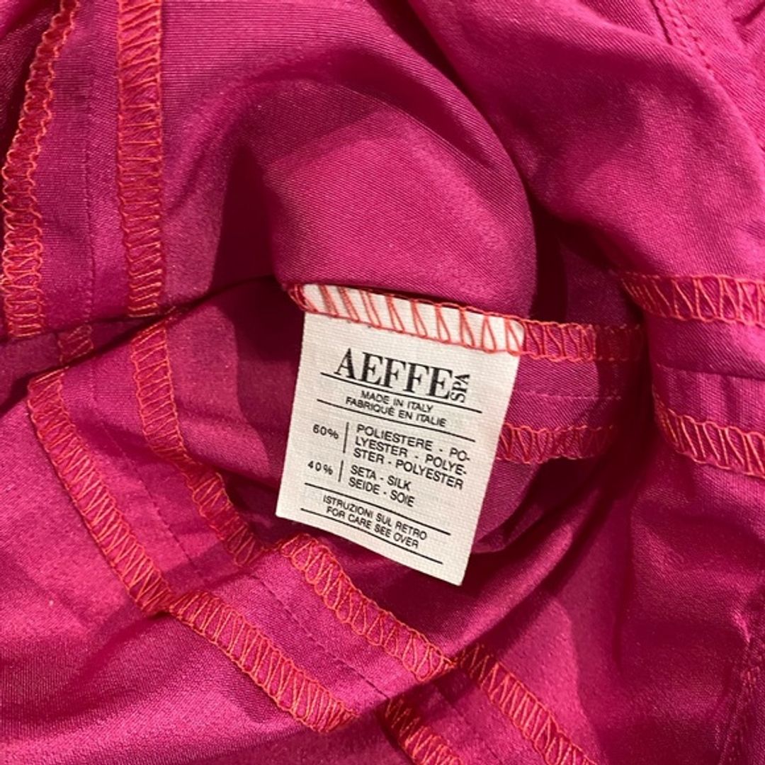 Moschino Cheap and Chic Pink Blouse with Bow Detail