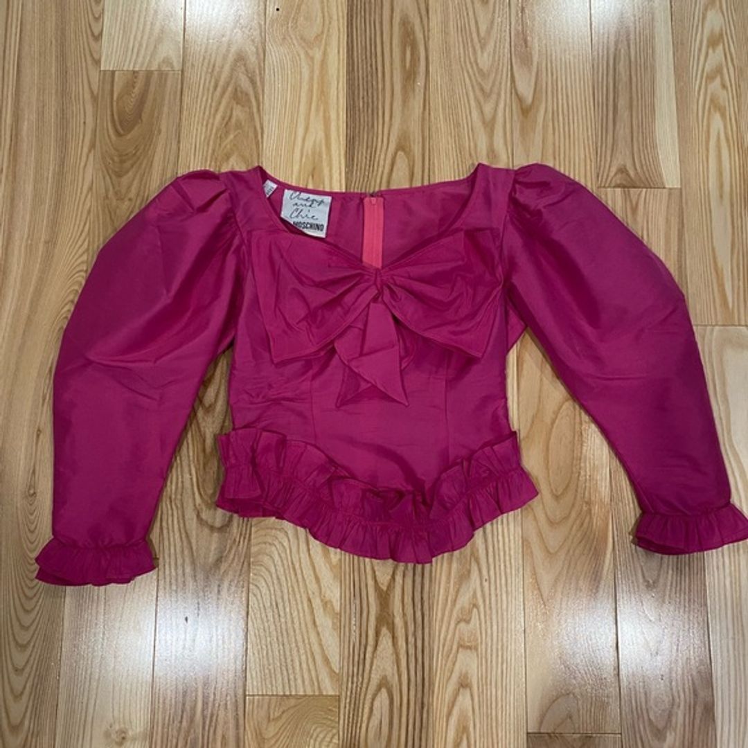 Moschino Cheap and Chic Pink Blouse