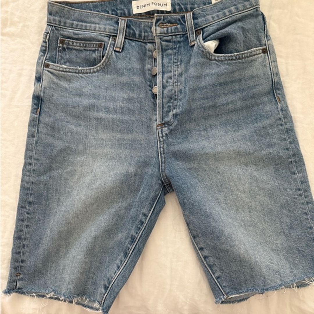 Aritzia Blue Jean Shorts