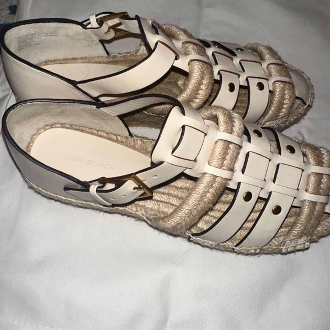 Tory Burch Fisherman Platform Espadrilles