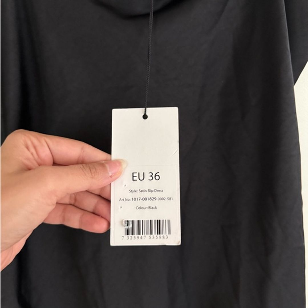 NWT NA-KD Elegant Black Mini Dress