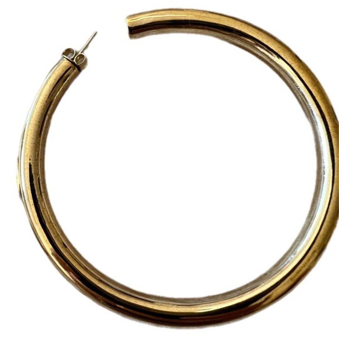 Jennifer Fisher Samira Gold Hoops 3"