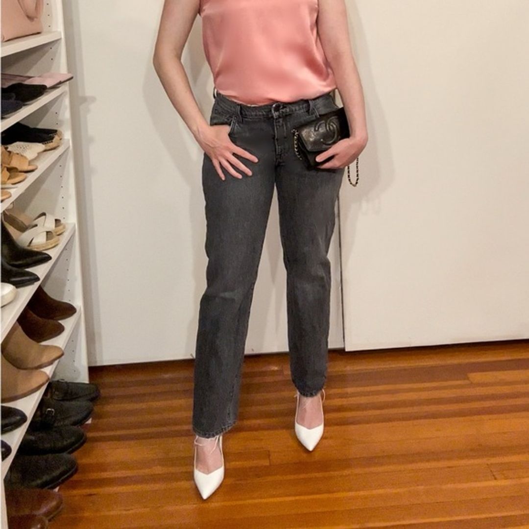 Triarchy High Waisted Straight Leg Jeans