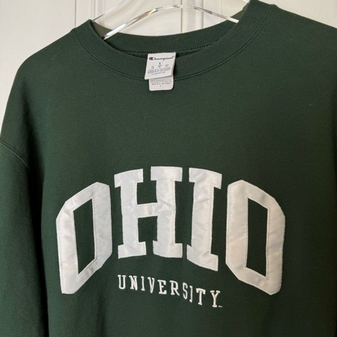 Ohio University OU Bobcats Long Sleeve Crew Neck Sweatshirt