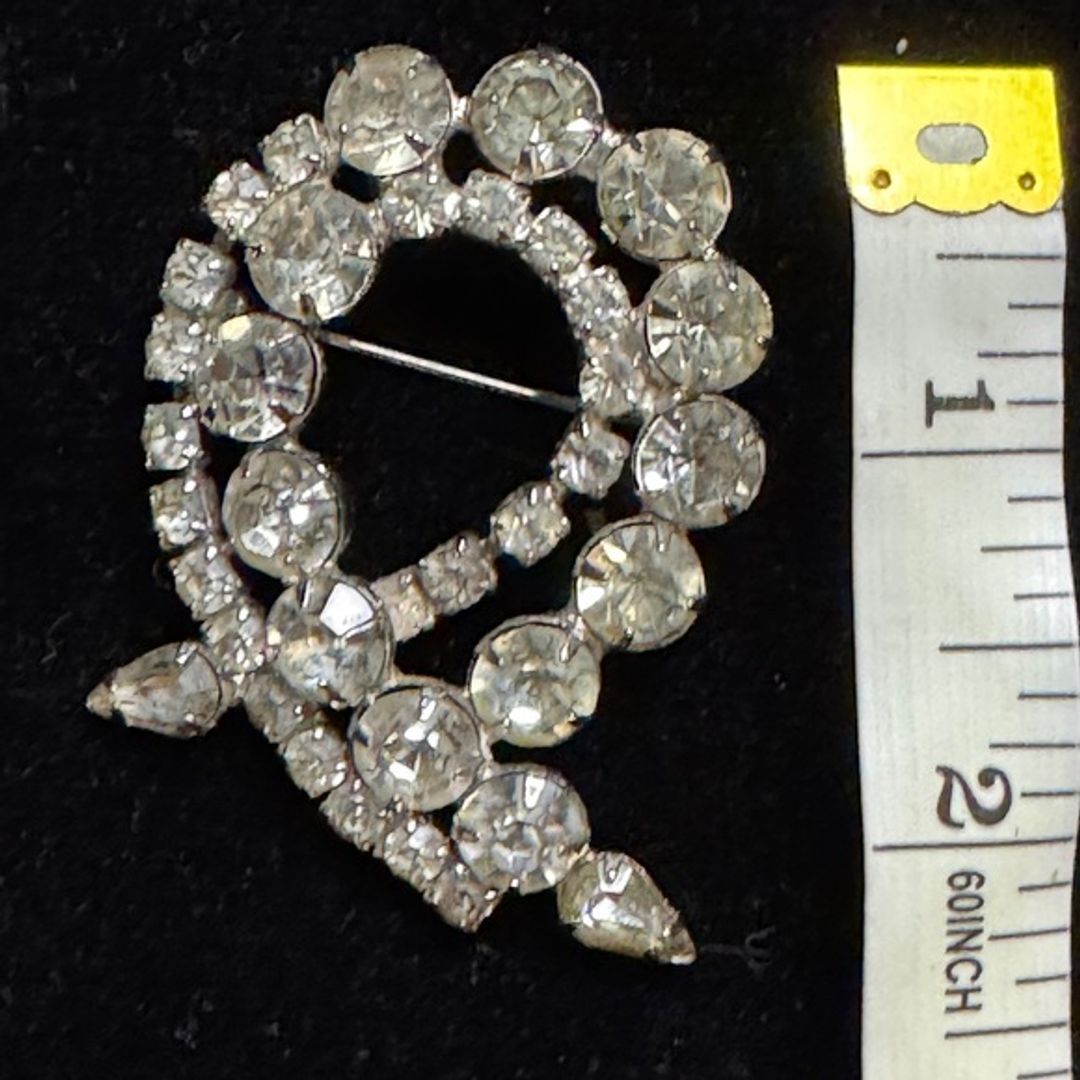 Vintage Rhinestone Brooch