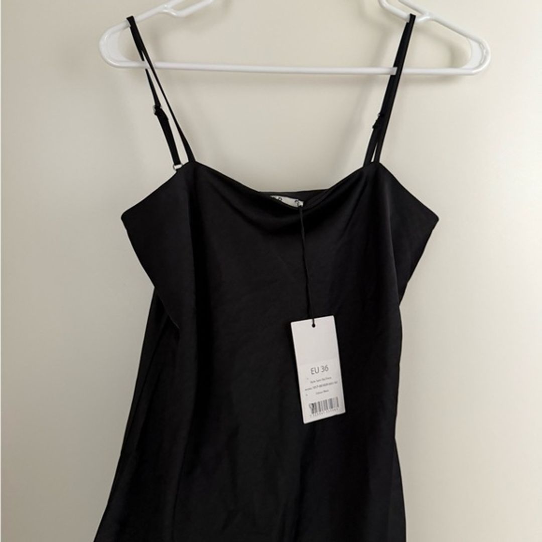 NWT NA-KD Elegant Black Mini Dress