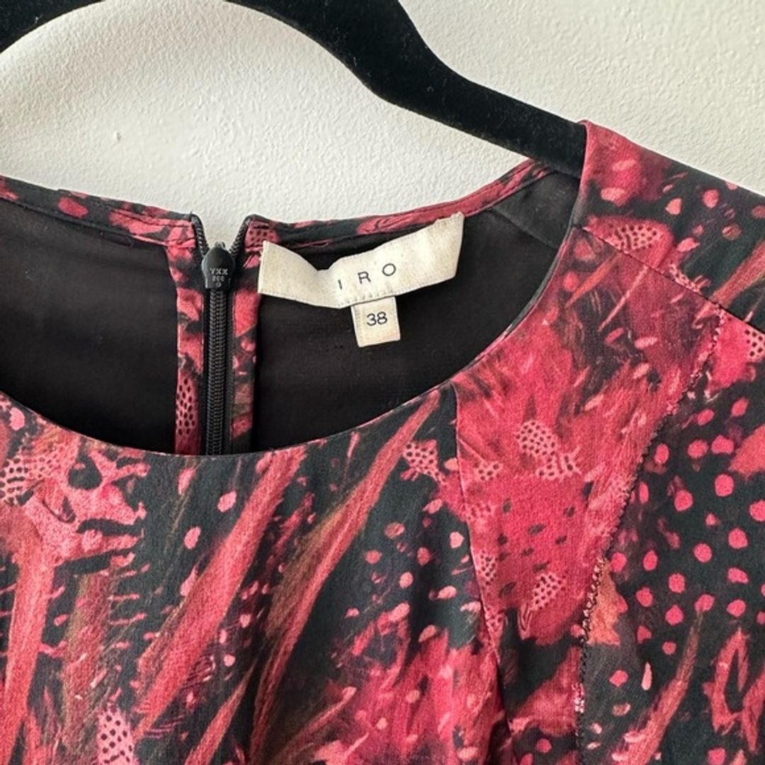 IRO printed mini dress