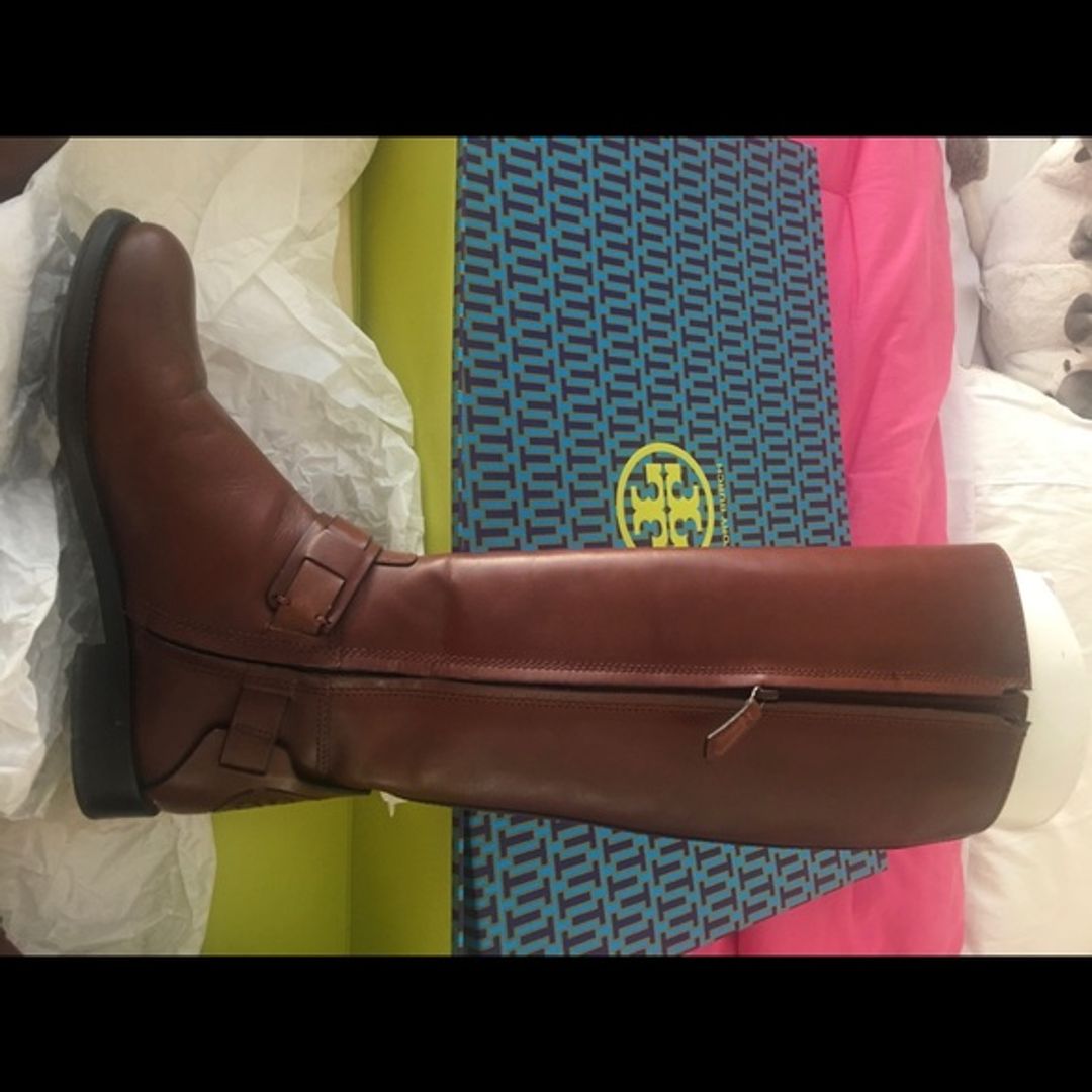 Tory Burch Derby Riding Boots