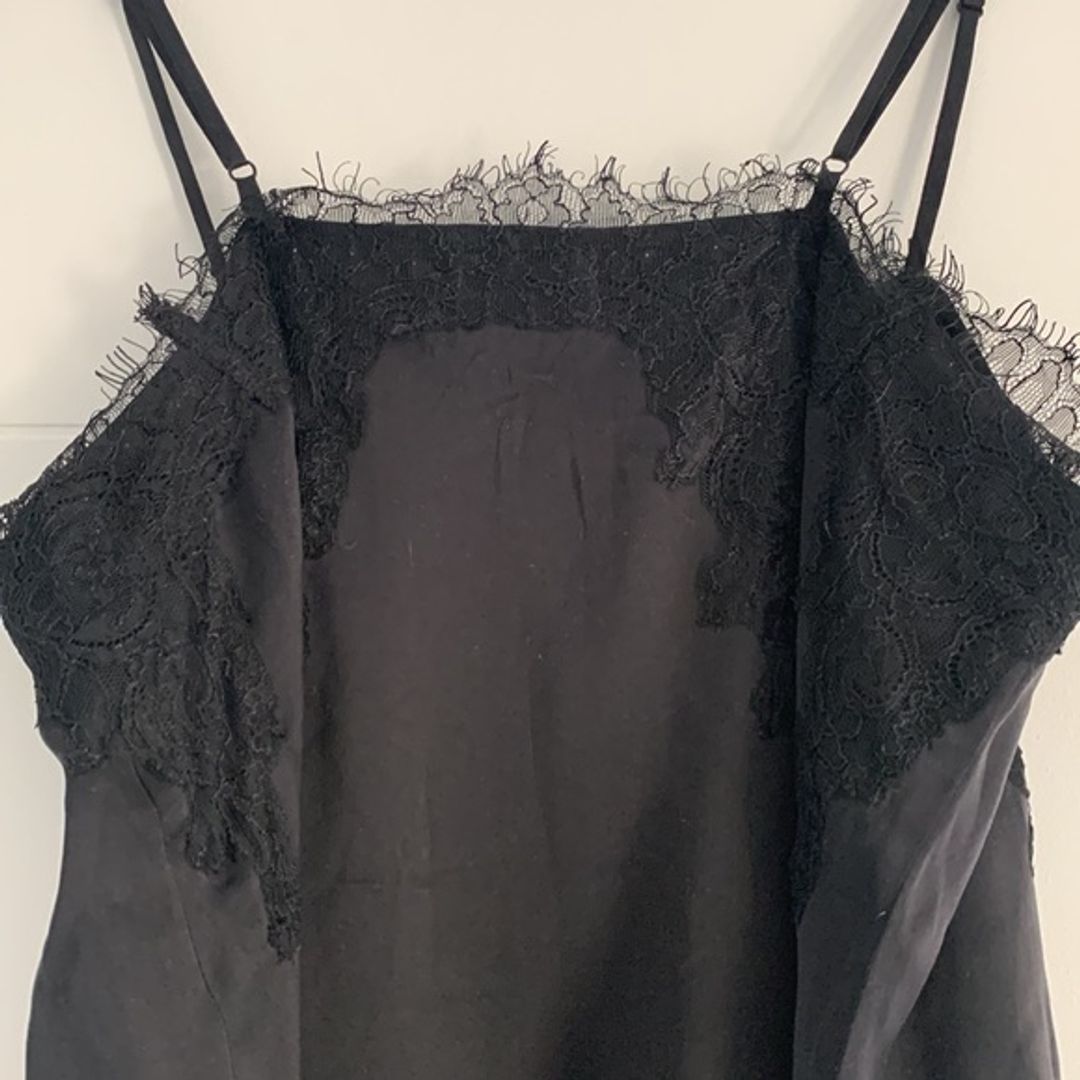 Cami NYC Silk Lace Sweetheart Top