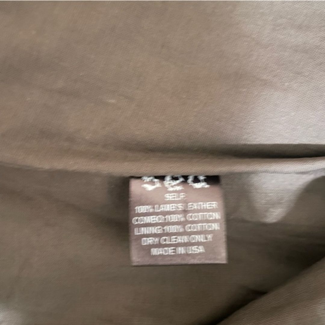 Sea New York Leather Moto Vest