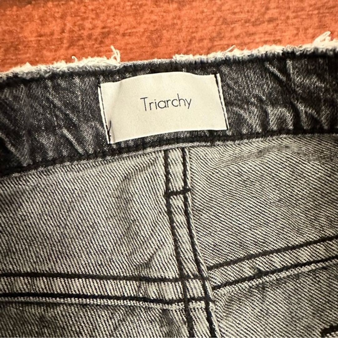 Triarchy High Waisted Straight Leg Jeans