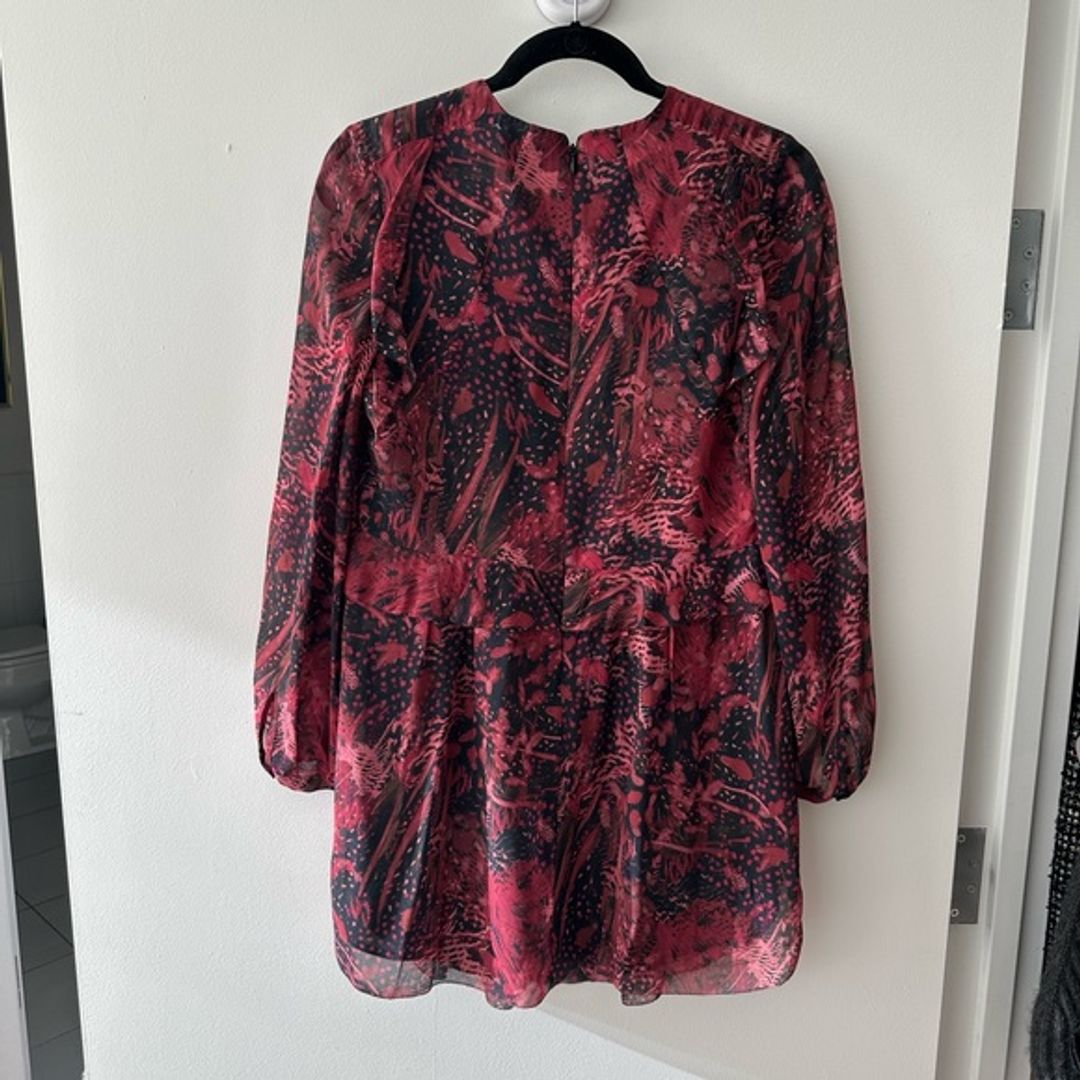 IRO printed mini dress