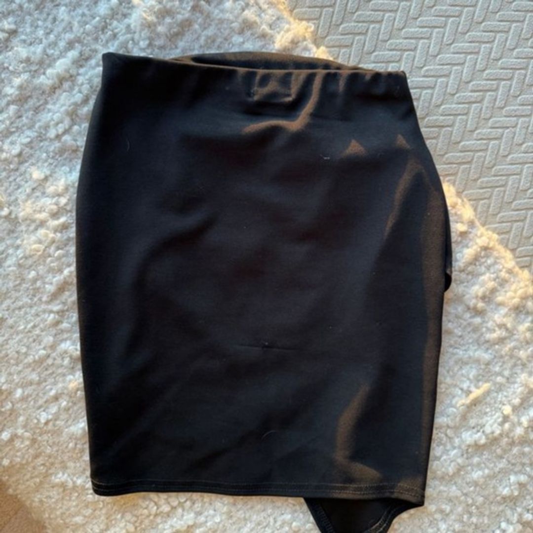 Nasty Gal Asymmetrical Black Women's Skirt
