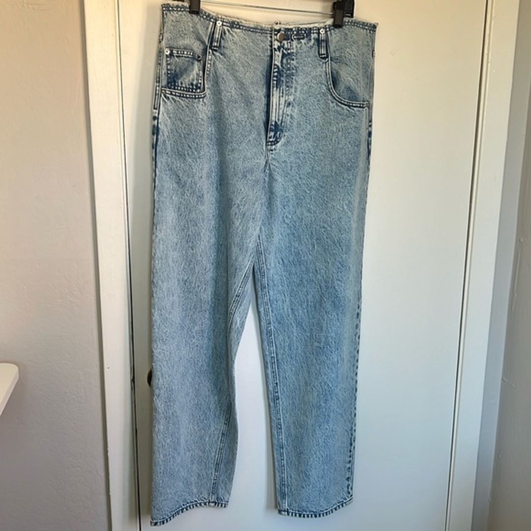 Tibi Acid Iceberg Newman Jeans