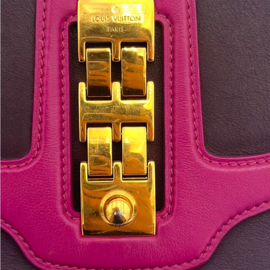 Louis Vuitton Art Deco SS12 Runway All Leather Crossbody Bag - New With Tags (NWT) or Excellent Condition Currently Available: One Size.