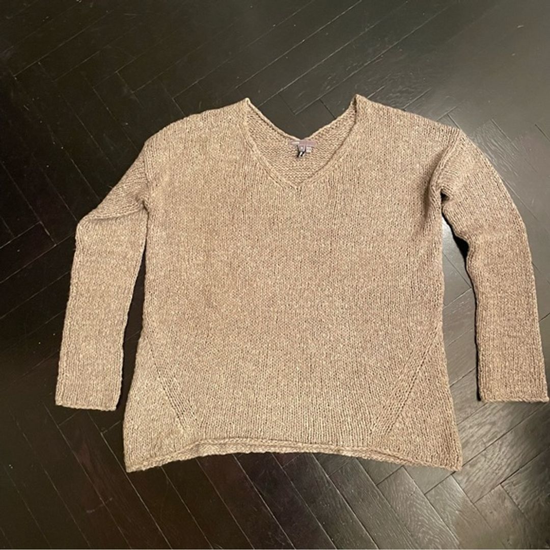 Vince v-neck oversized knit sweater