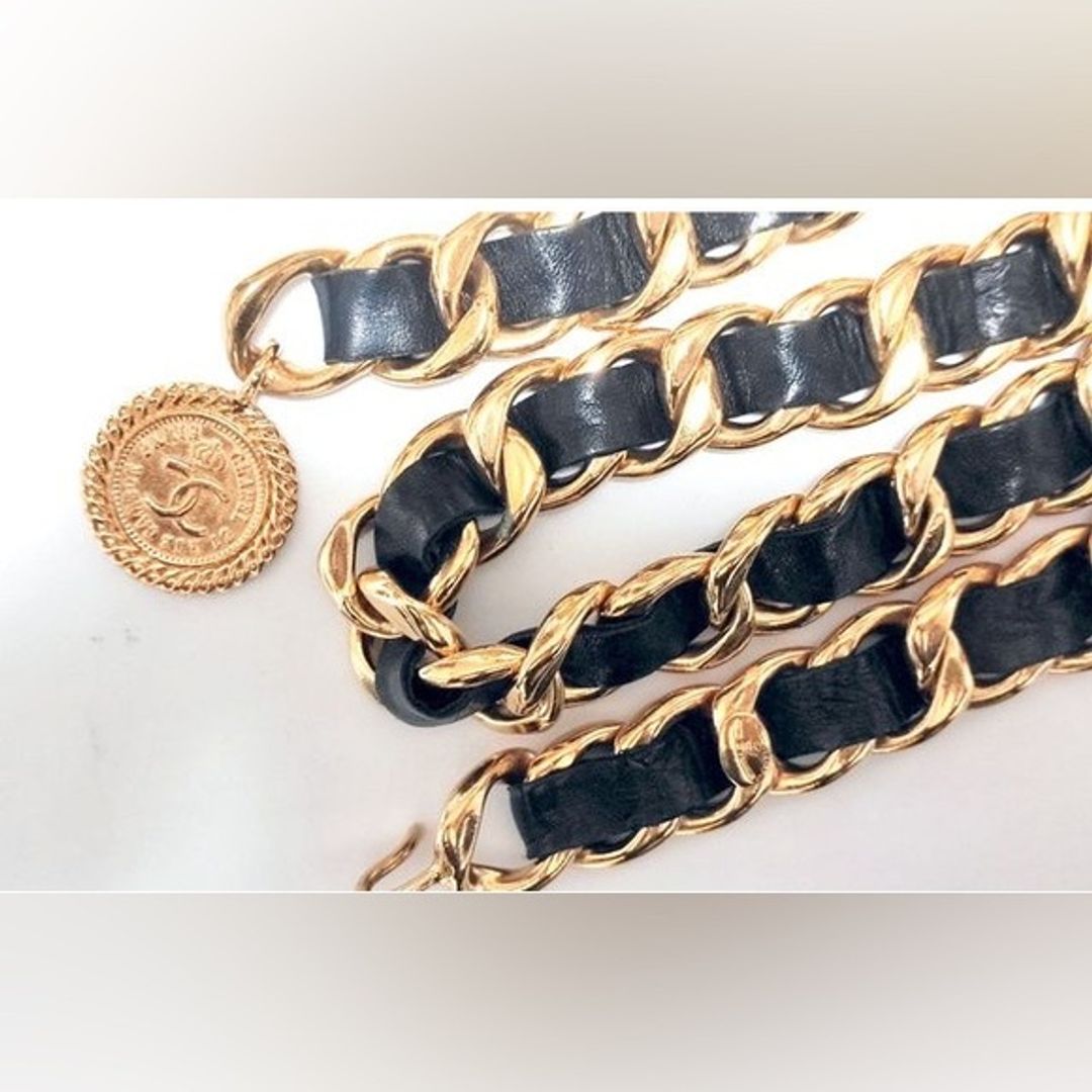 Chanel Jumbo Chain Belt Runway Medallion Necklace