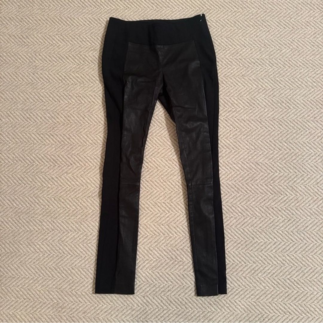 Rag & Bone leather panel pants