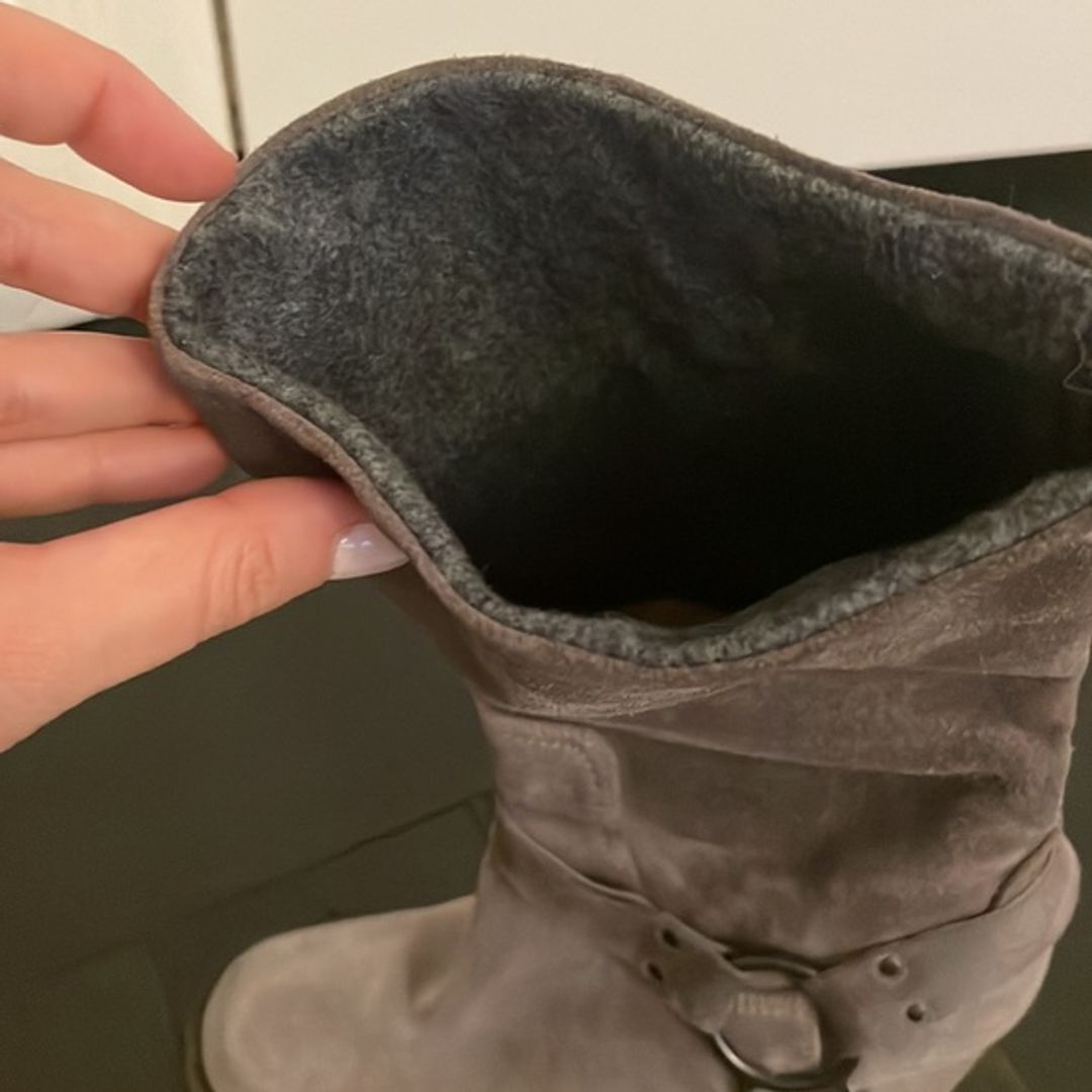 Brunello Cucinelli Suede Heeled Boots