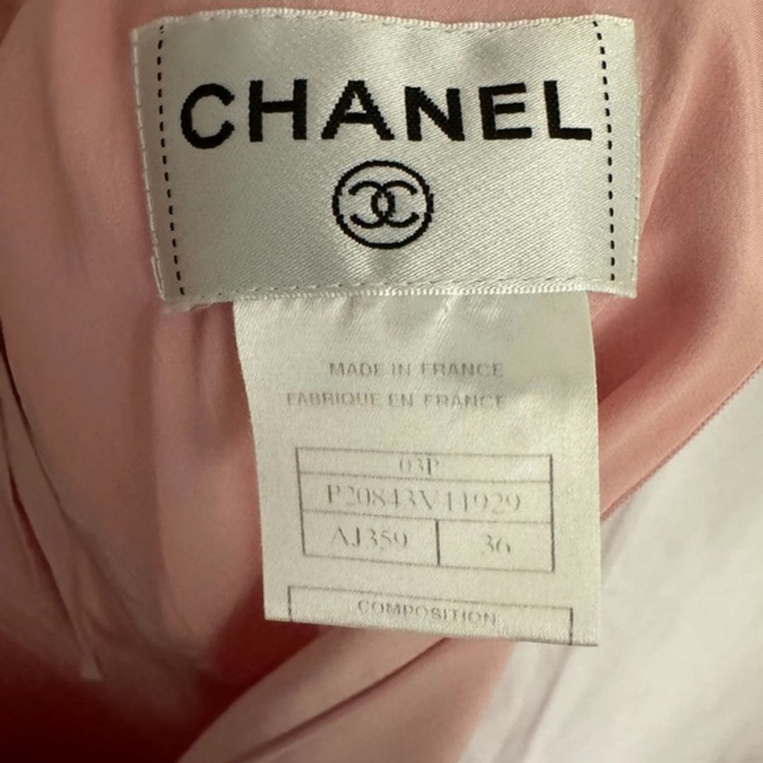 Chanel Vintage Cruise 2003 Silk Dress