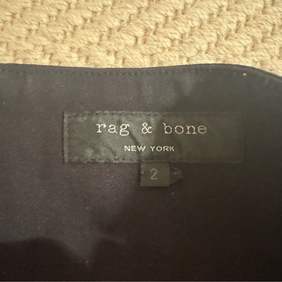 Rag & Bone Leather Panel Pants