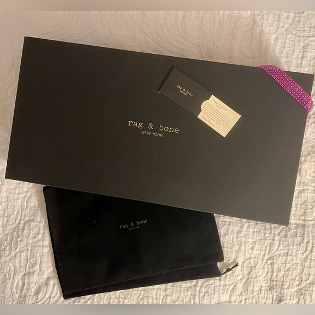 Rag & Bone Beha Knee High Crinkled Leather Boots