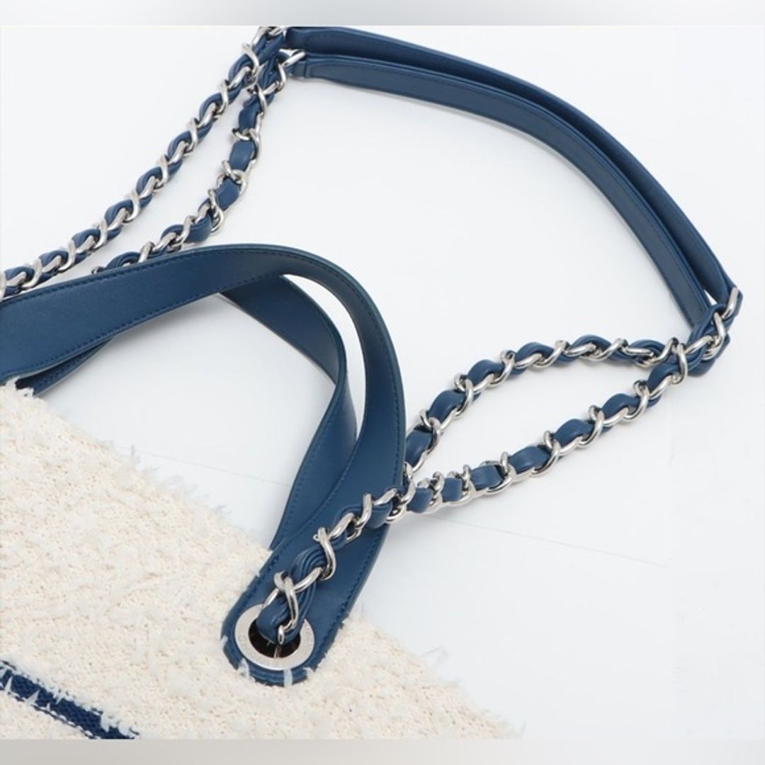 Chanel Coco Mark Terry Deauville Biarritz Venice Chain Jumbo XXL Tote Bag