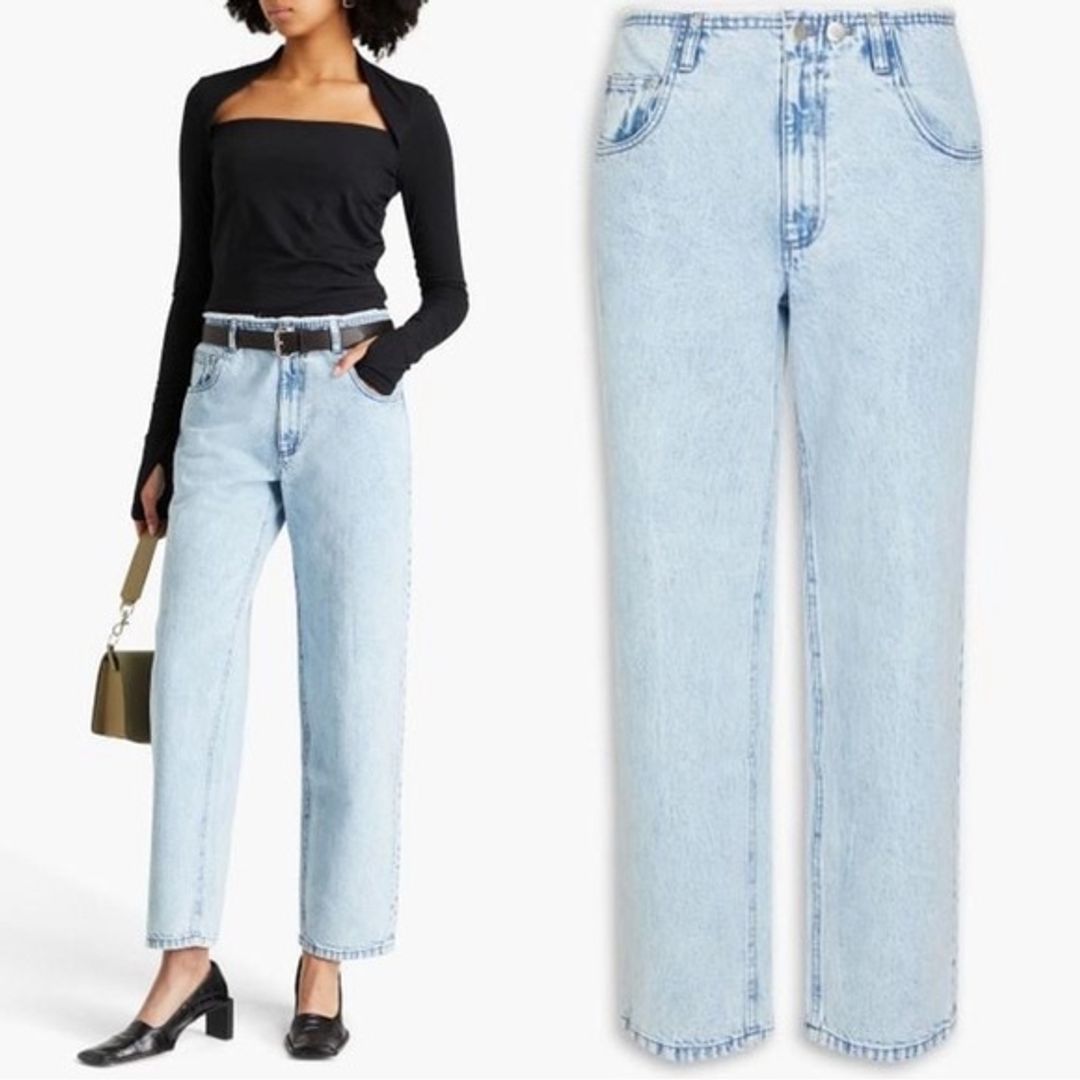 Tibi Acid Iceberg Newman Jeans