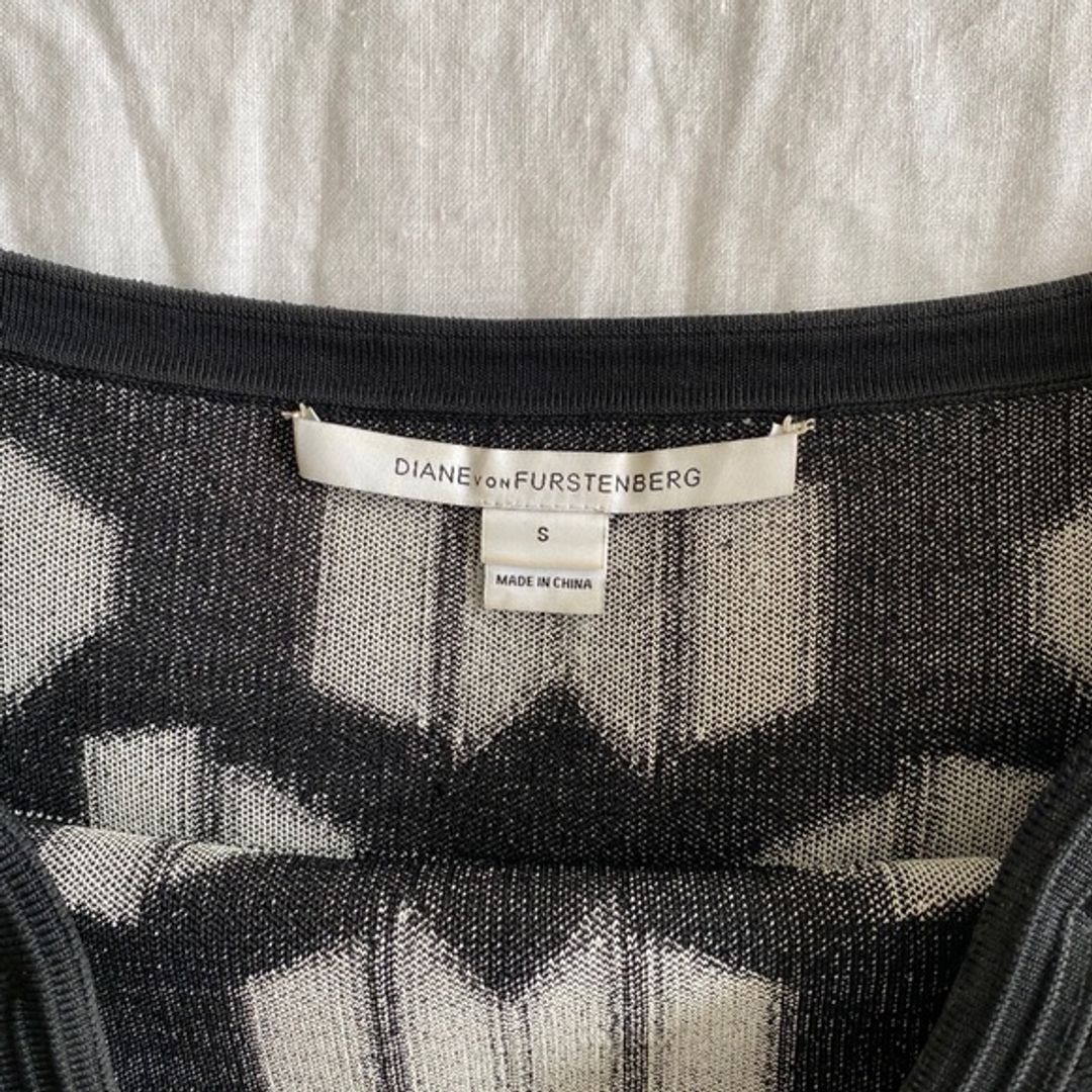 Diane Von Furstenberg Geometric Skirt- Small