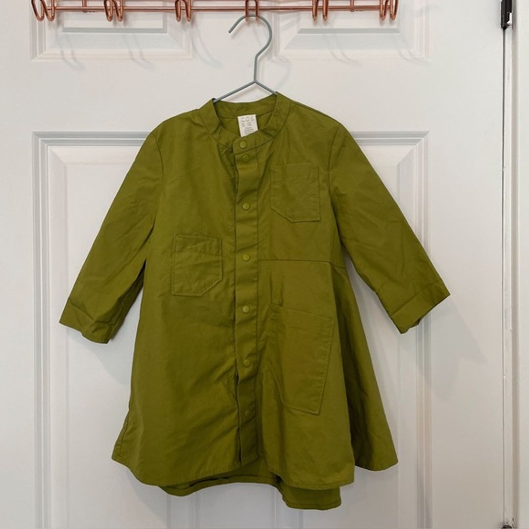 COS kids green dress