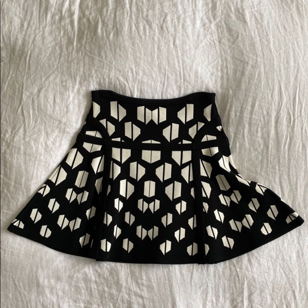 Diane Von Furstenberg Geometric Skirt- Small