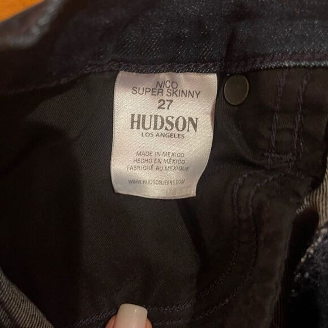 Hudson Nico Super Skinny Jean size 27!