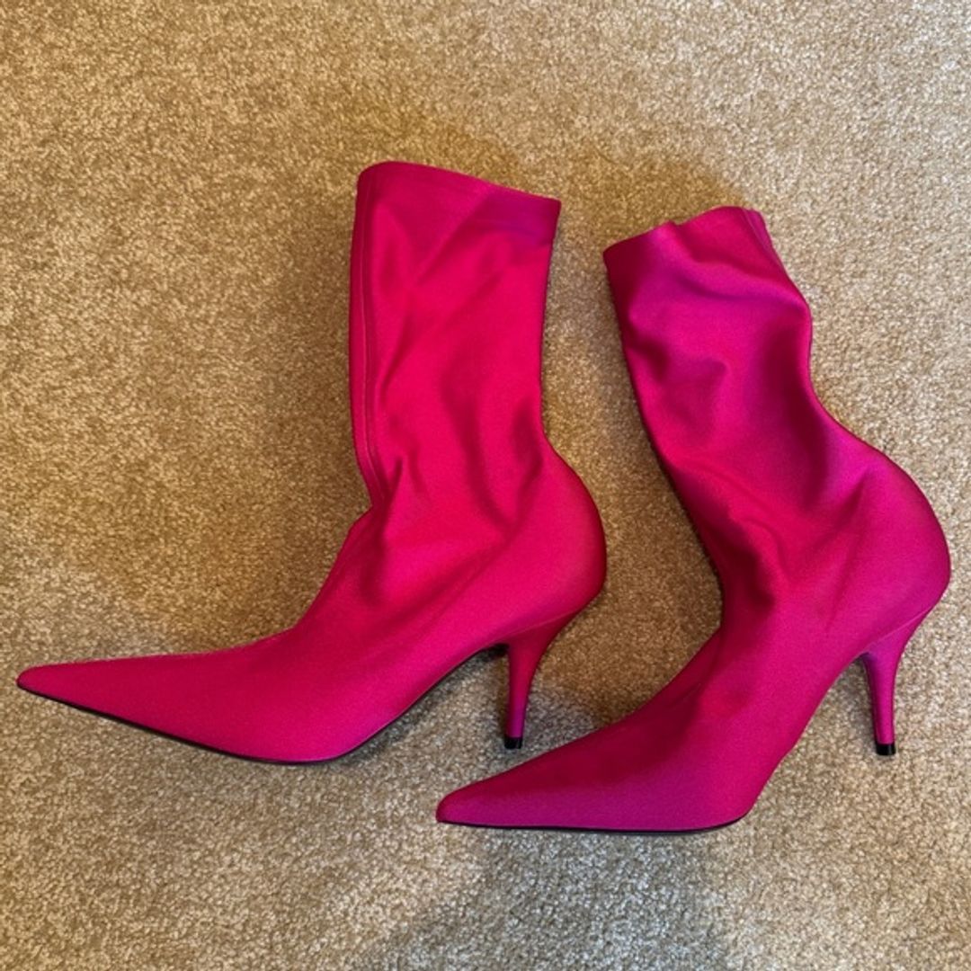 Knife 80 Boots Pink in Fluo Pink