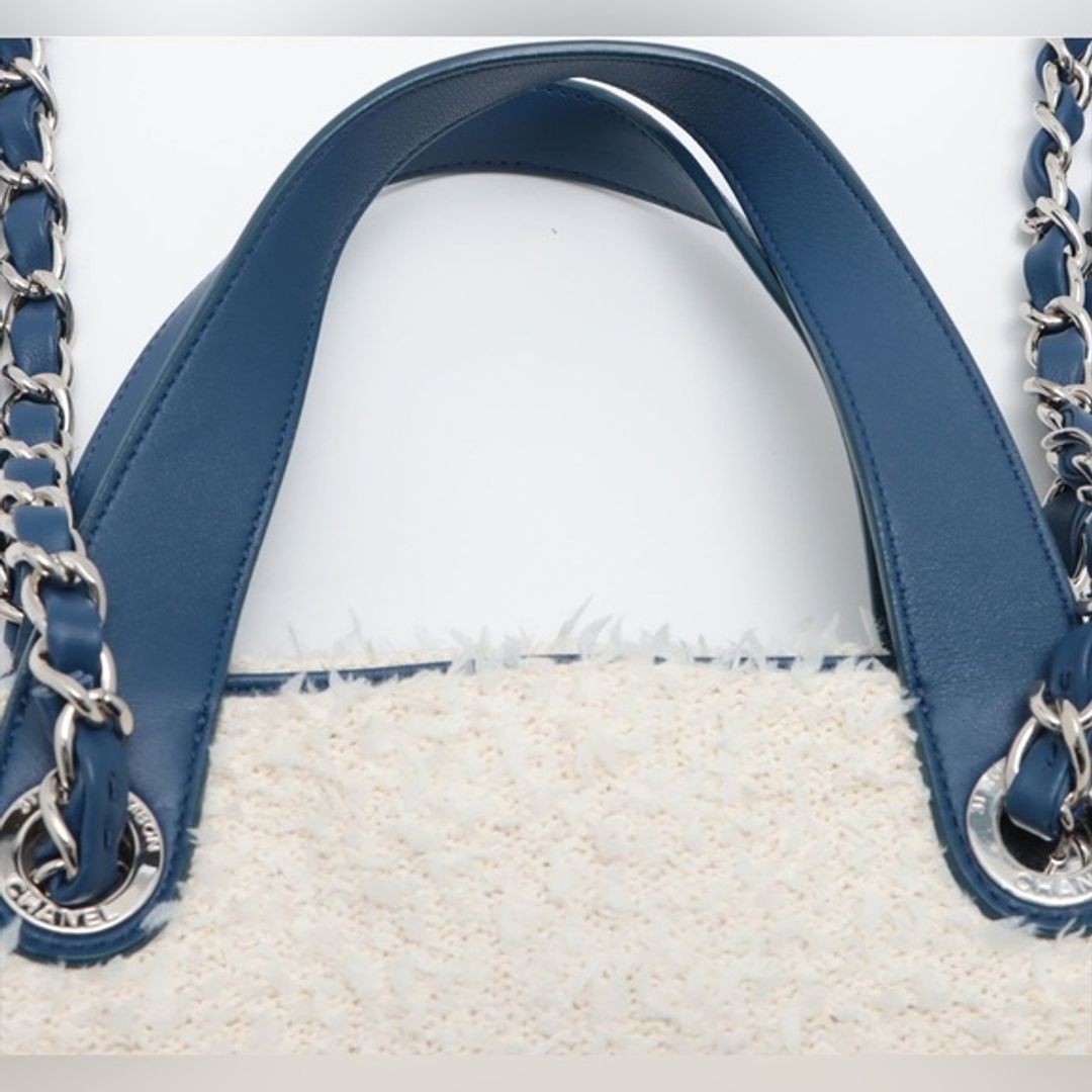 Chanel Coco Mark Terry Deauville Biarritz Venice Chain Jumbo XXL Tote Bag