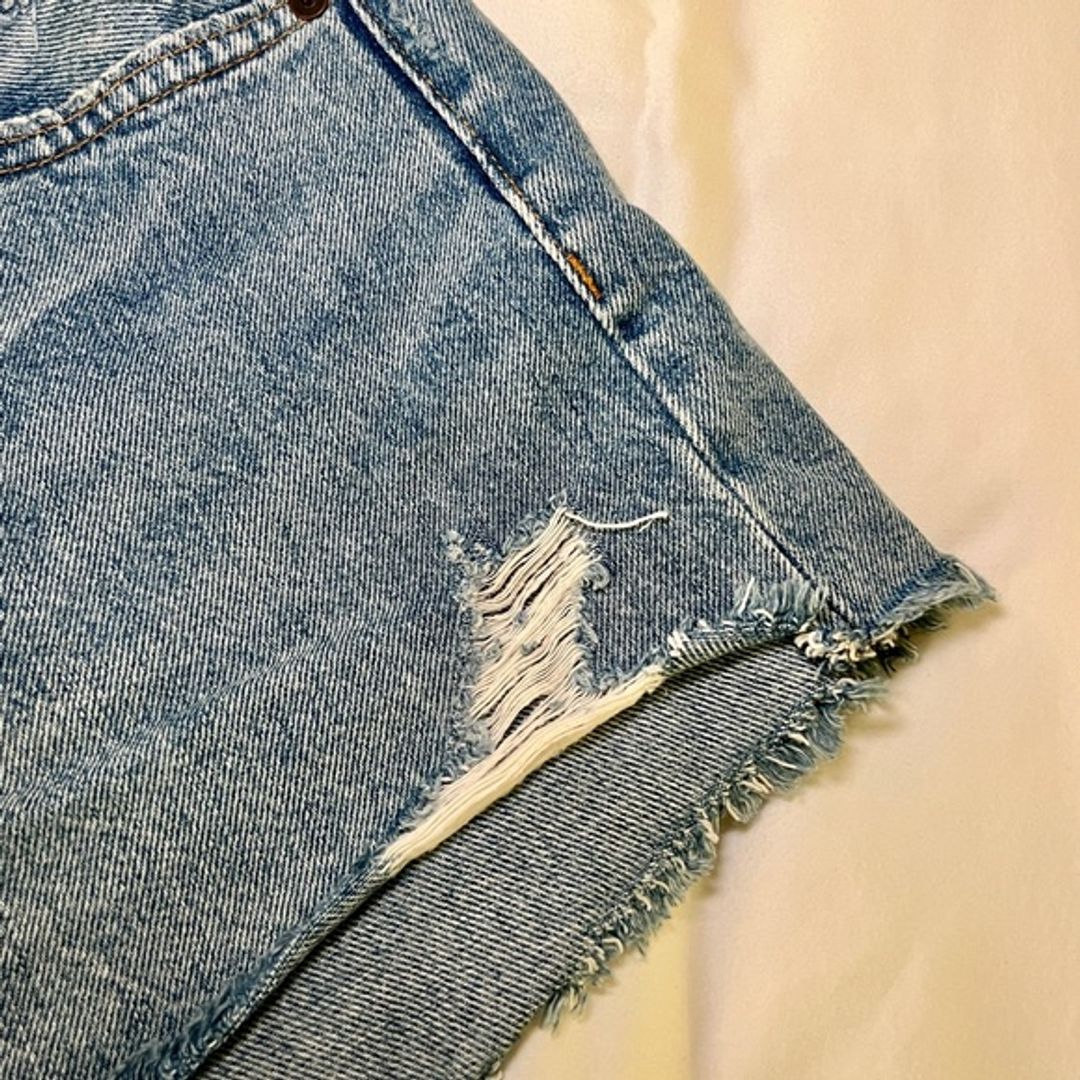 Aritzia The Ex Boyfriend Denim Shorts