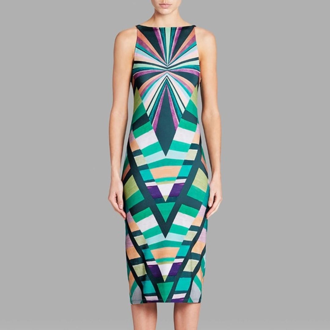 Prism V-Back Midi Dress by Mara Hoffman