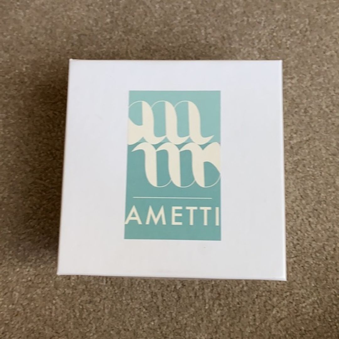 NWT Ametti Lapis Tag Travel Mirror