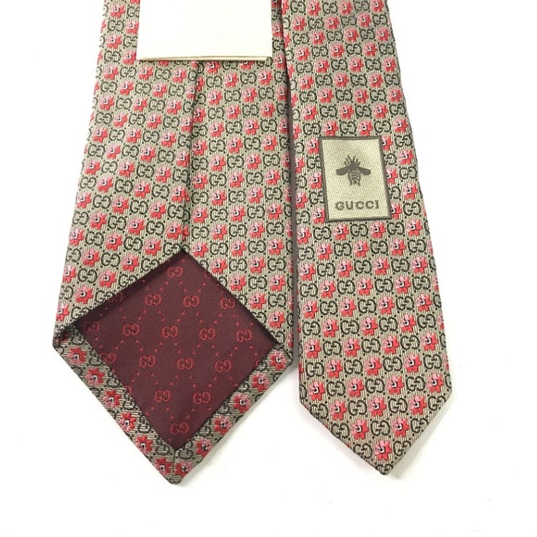 Gucci Silk GG Guccissima Floral Tie
