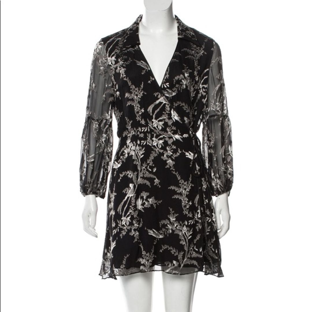 Alice and Olivia Wrap Dress