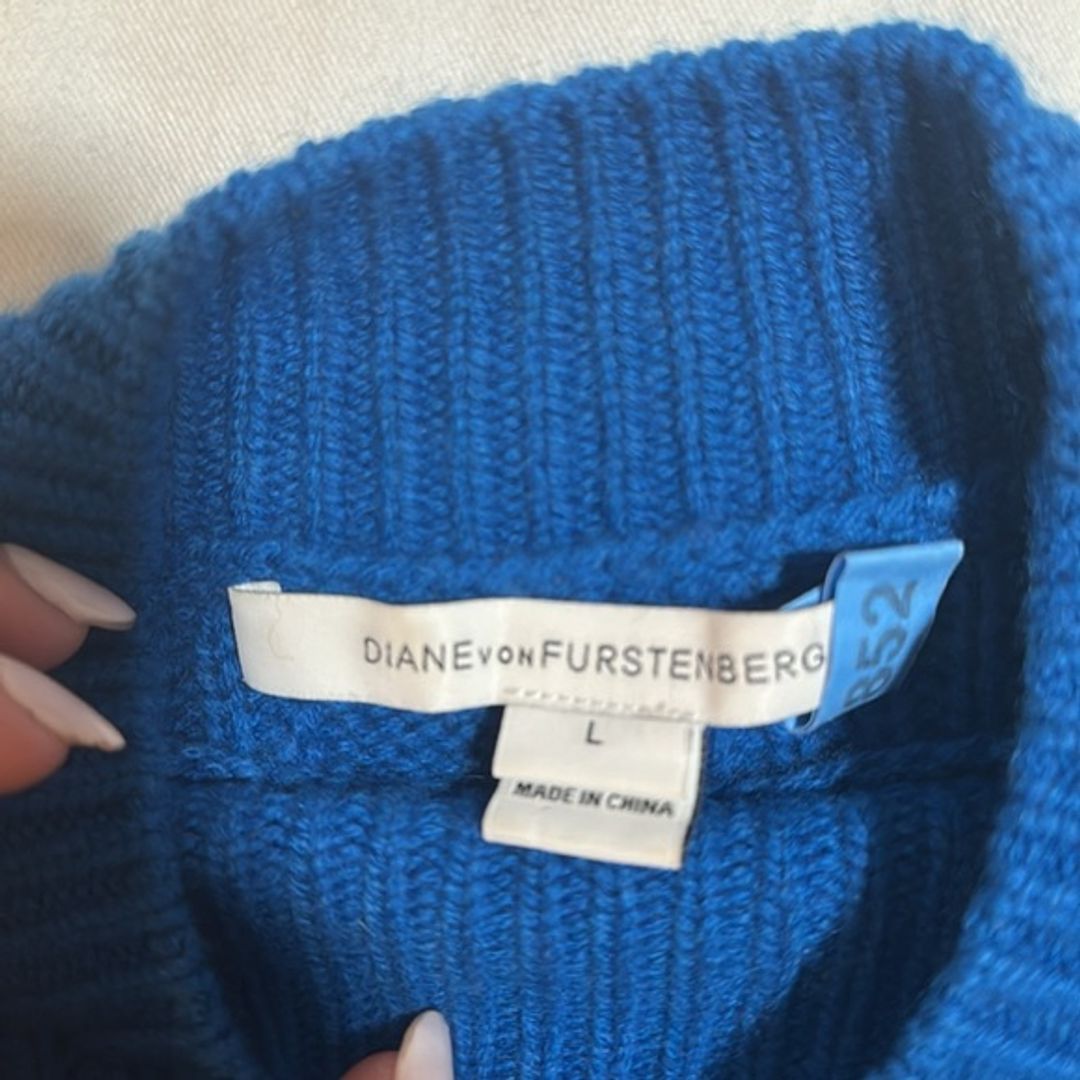 Diane von Furstenberg DVF Ediva Cashmere Sweater Vest