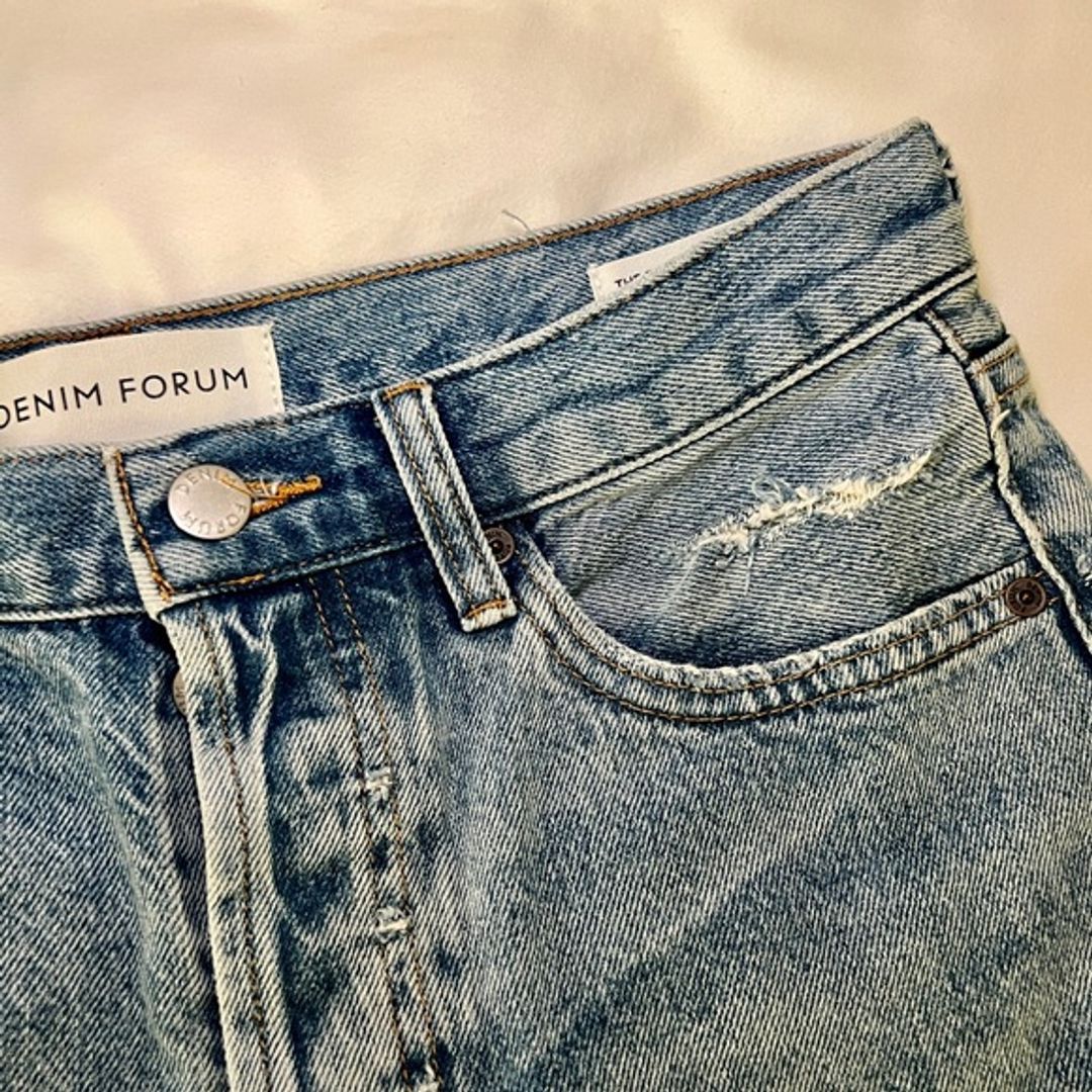 Aritzia The Ex Boyfriend Denim Shorts