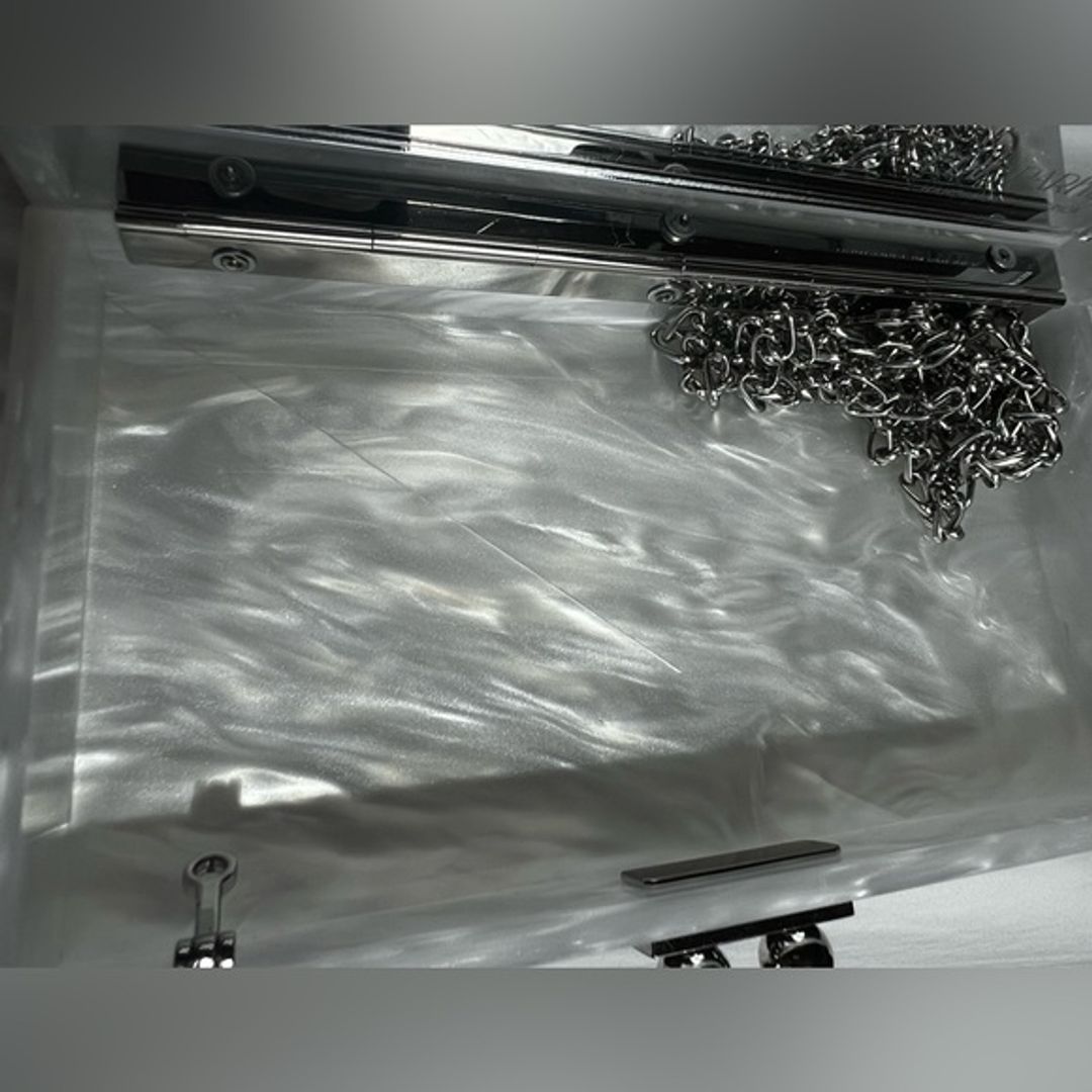 Edie Parker Mrs. Acrylic Shoulder/Clutch Bag