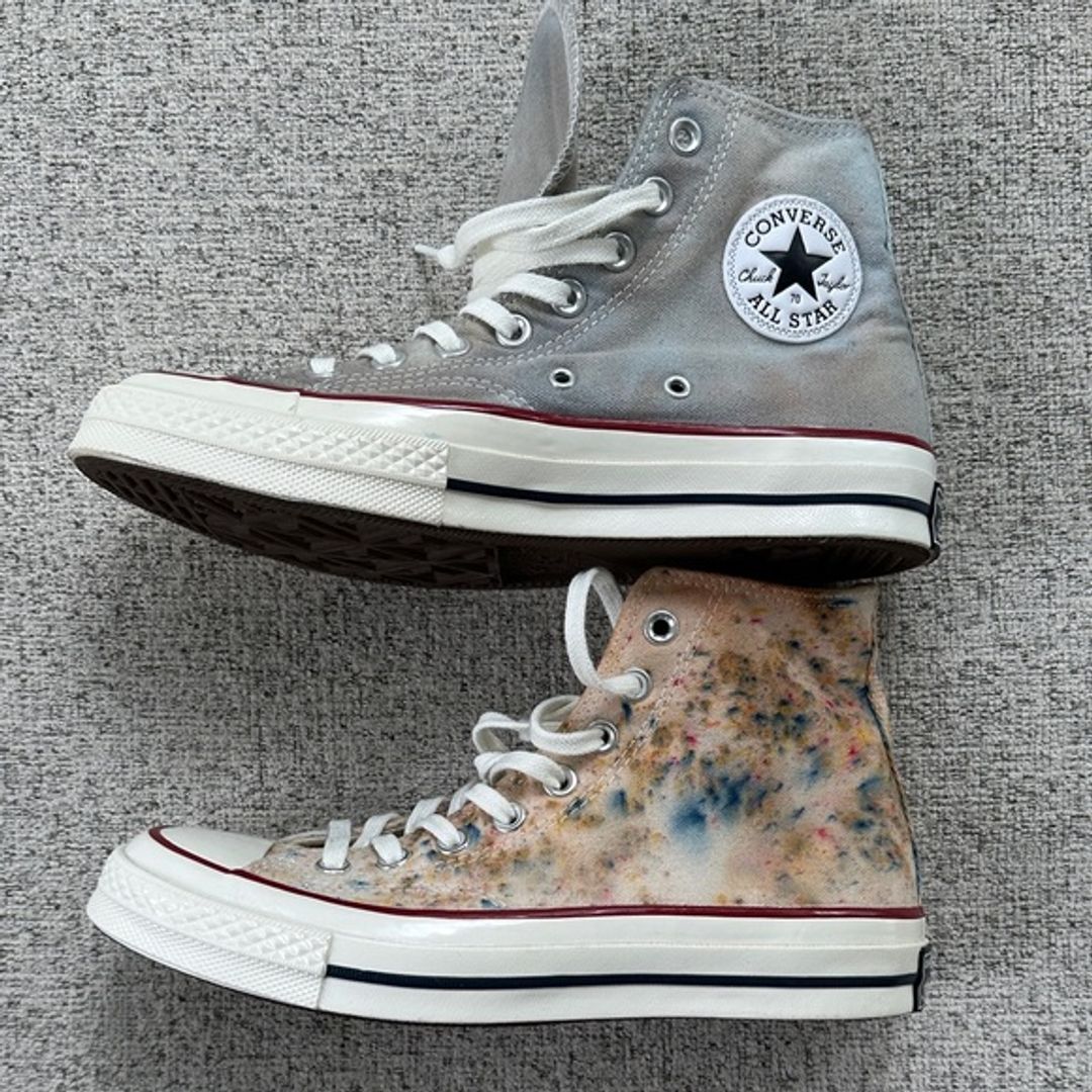 Converse Unique Riverside Tool & Dye Chuck 70 Mismatched High-Tops