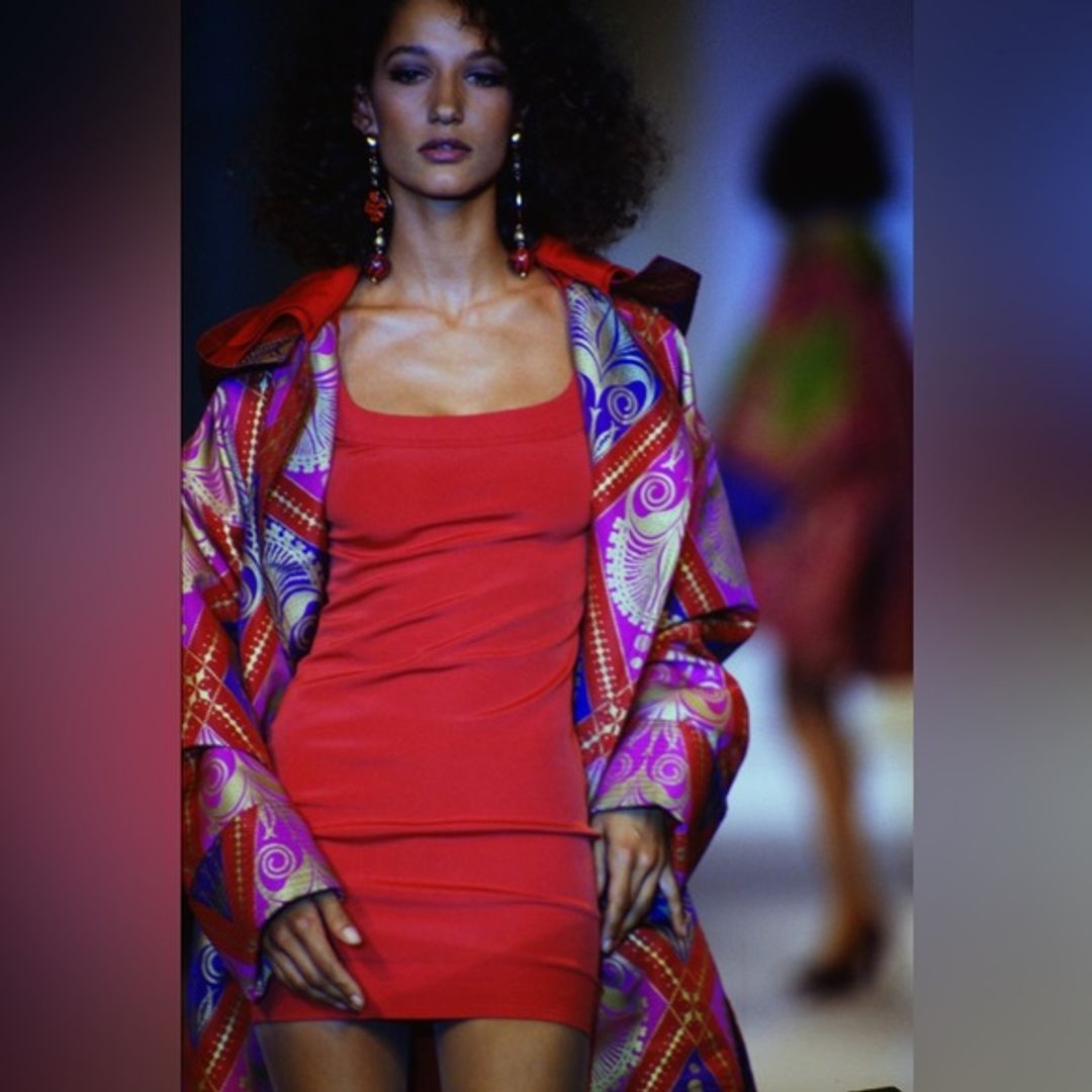 Gianni Versace Couture ‘90s Red Top #2